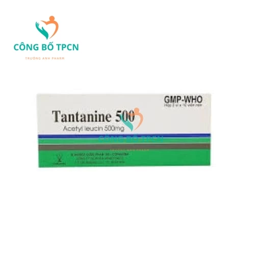 Tantanine 500mg Armephaco - Thuốc điều trị cơn chóng mặt hệu quả